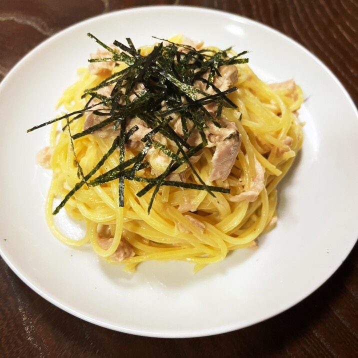 ツナマヨ山葵パスタ!